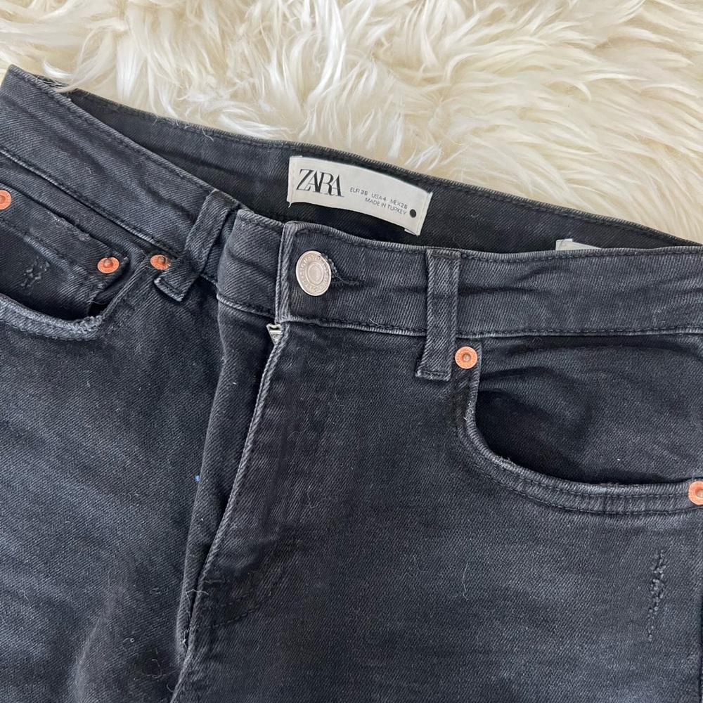 Zara black skinny jeans